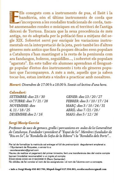 Llaüt i Bandurria per a xiquets