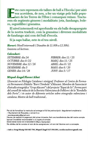 Ball tradicional intermedi